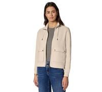 Street One Frauen Struktumix Jacke in Beige, Gr: 42