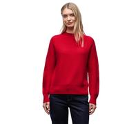 Street One Frauen Strukturpullover Rot Größe 44
