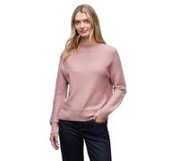 Street One Damen 3017074 Strukturpullover, Powder pink Mel, 42