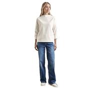 Street One Damen Strukturshirt Weiß Größe 34