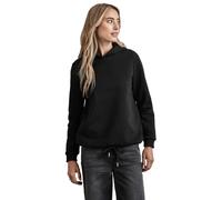 Kapuzensweatshirt STREET ONE Gr. 34, schwarz (black) Damen Sweatshirts (26379929-34) black