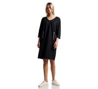 Sweatkleid STREET ONE Gr. 40, EURO-Größen, schwarz (black) Damen Kleider (28048741-40) black