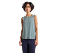 Street One Damen Top 3227122 – Cut-Out und Detail – Arona Blue Größe 38