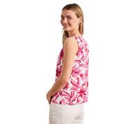 Street One Damen Top mit Rundhals und Schulterdetail
