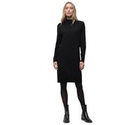 Street One Frauen Turtleneck Strickkleid in Schwarz, Gr: 34