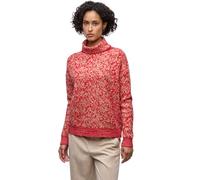 Street One Frauen Two Tone Pullover in Rot, Gr: 46