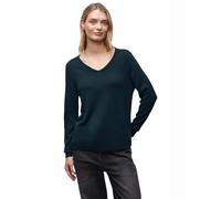 Street One Frauen V-Neck Pullover in Türkis, Gr: 40