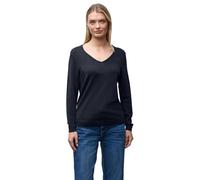 Street One Frauen V-Neck Pullover in Blau, Gr: 38