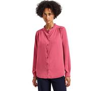 Langarmbluse STREET ONE, Damen, Gr. 40, almond coral, Stoff, 100% Lyocell, unifarben, normal normal, Rundhals, Bündchen, Blusen, Feel Good Fit (12936312-40) almond coral