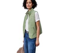 Street One Frauen Weste aus Teddy-Material mit Zipper in Grün, Gr: 42
