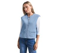 Street One Damen Weste mit Rundhals in Cord-Optik