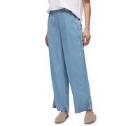 Street One Stoffhose Wide-Leg - Lyocell, lässig geschnitten, light blau - Gr.44 L30