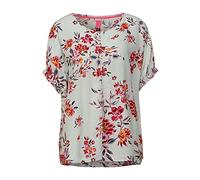 Street One Damenbluse O-Form Kurzarm Blumenmuster