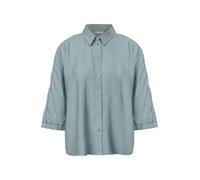 Street One - Dolman Hemdbluse blau - Gr. - 36