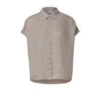 Street One - Kurzarm-Hemdbluse beige - Gr. - 38