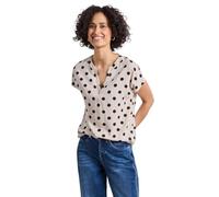 Street One Dropped Shoulder Bluse mit Split Neck