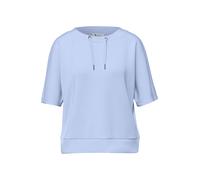 Street One Sweatshirt Damen Rundhals cashmere blau Gr. 38 46% Modal/46% Polyester/8% Elasthan