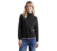 Street One EOS_Cosy Sweater with Tipping, Black, 44