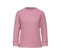 STREET ONE Damen Flauschiges Shirt,Sunrise Pink,38