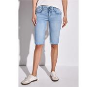 Street One Frauen Bermuda Jeans in Blau, Gr: 29