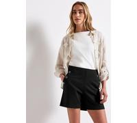 Street One Damen A379206 Bermudas/Shorts, Schwarz, 46