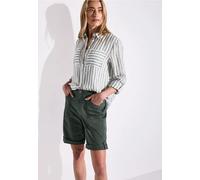 Street One Frauen Bermuda mit Turn-Up in Grün, Gr: 32