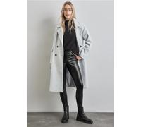 Street One Frauen Beschichtete Thermo-Leggings in Schwarz, Gr: 44