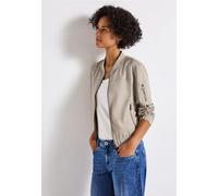 Street One Frauen Blouson im Melange-Look in Beige, Gr: 36