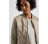 Street One Frauen Blouson mit Steppmuster in Beige, Gr: 36