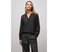 Street One Frauen Bluse mit Glitzerdetail in Schwarz, Gr: 44