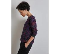 Street One Frauen Bluse mit Tape-Details in Multicolour|Schwarz, Gr: 34
