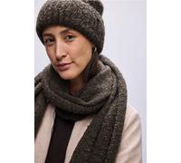 Street One Frauen Bouclé Beanie in Braun, Gr: One size