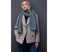 Street One Frauen Bouclé Schal in Blau, Gr: One size