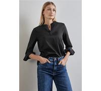 Street One Frauen Business Bluse in Schwarz, Gr: 42