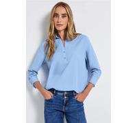 Street One Frauen Business Hemdbluse in Blau, Gr: 46