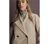 Street One Frauen Cabanjacke mit Inlay in Beige, Gr: 46