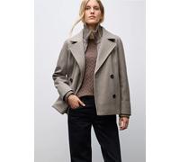 Street One Frauen Cabanjacke mit Inlay in Braun, Gr: 44