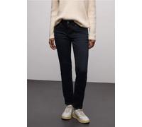 Street One Frauen Casual Fit Jeans in Blau, Gr: 34