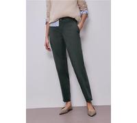 Chinohose STREET ONE, Damen, Gr. 36, Länge 30, pine grove grün, Web, 97% Baumwolle, 3% Elasthan, unifarben, comfort fit normal, Hosen Chinohose, soft (89646563-36) pine grove grün