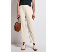 STREET ONE Damen A379441 Chino mit Knopfdetail, Silkstone White, 34W / 28L
