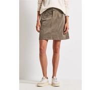 Street One Frauen Cordrock in A-Linie in Braun, Gr: 34