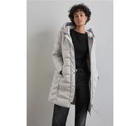 Street One Frauen Gefütterte Steppjacke in Grau, Gr: 46