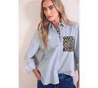 Gestreifte Hemdbluse Sonstige 40