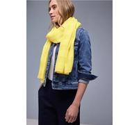 Street One Frauen Gestreifter Schal in Gelb, Gr: One size