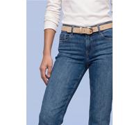 Ledergürtel STREET ONE, Damen, Gr. 75, desert taupe, Stoff, 100% Rindsleder, unifarben, Gürtel Ledergürtel, mit leichtem Schimmer (62921859-75) desert taupe
