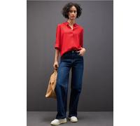 Street One Frauen Hemdbluse in Rot, Gr: 36