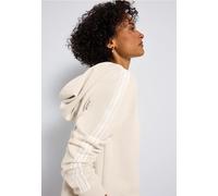 Hoodie STREET ONE, Damen, Gr. 44, tusk cream, Sweatware, 65% Baumwolle, 35% Polyester, unifarben, casual, normal, ohne Ausschnitt, Langarm Bündchen, Sweatshirts, im soften Baumwoll-Mix (44872628-44) t