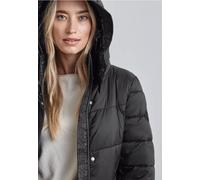Steppjacke STREET ONE, Damen, Gr. 36, schwarz, Stoff, Obermaterial: 100% Nylon; Füllung: 100% Polyester, unifarben, normal lang, ohne Ausschnitt, Bündchen, Jacken Steppjacke, mit moderner Steppung (97