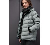 Street One Frauen Jacke mit geklebten Nähten in Grün, Gr: 44