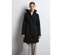 Street One Frauen Jacke mit Kapuze in Schwarz, Gr: 40